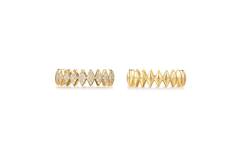  Dusk Divas - Argent / GP 14 carats - Zircone